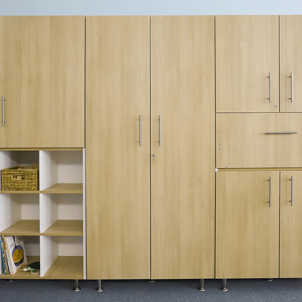 elevatED™ Tall And Wide Cabinet | Classroom Storage with Locking Doors - Image 6