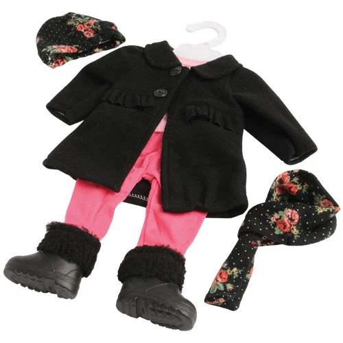 Today's Girl Emma 18" Doll Combo Set with 15-Piece Wardrobe - Image 3