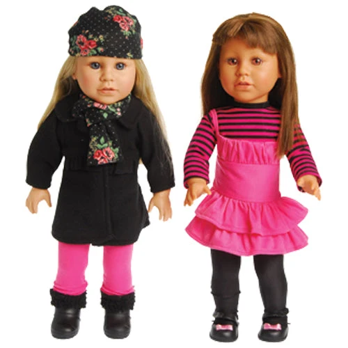 Today's Girl Emma 18" Doll Combo Set with 15-Piece Wardrobe - Image 5