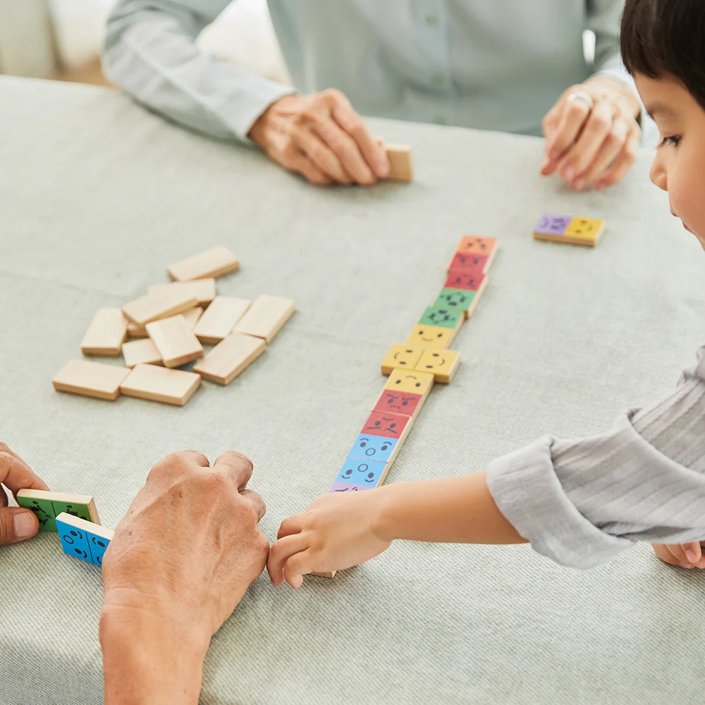 Eco-Friendly Wooden Emotion Dominoes - Image 10