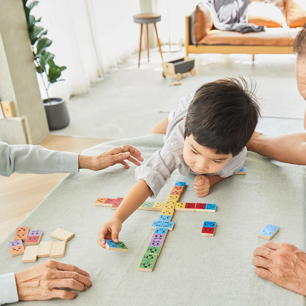 Eco-Friendly Wooden Emotion Dominoes - Image 13