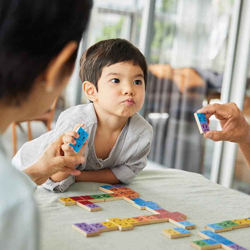 Eco-Friendly Wooden Emotion Dominoes - Image 22