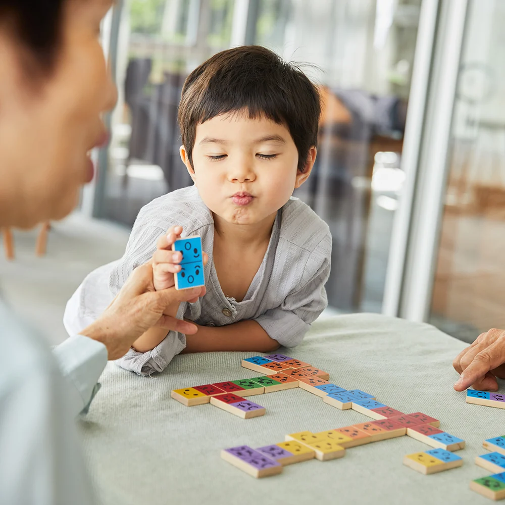 Eco-Friendly Wooden Emotion Dominoes - Image 23