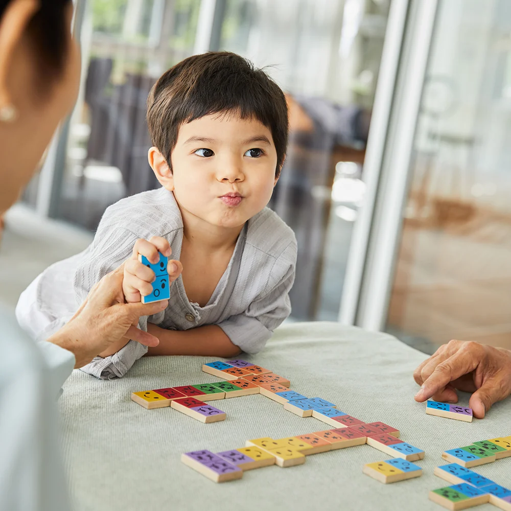 Eco-Friendly Wooden Emotion Dominoes - Image 24