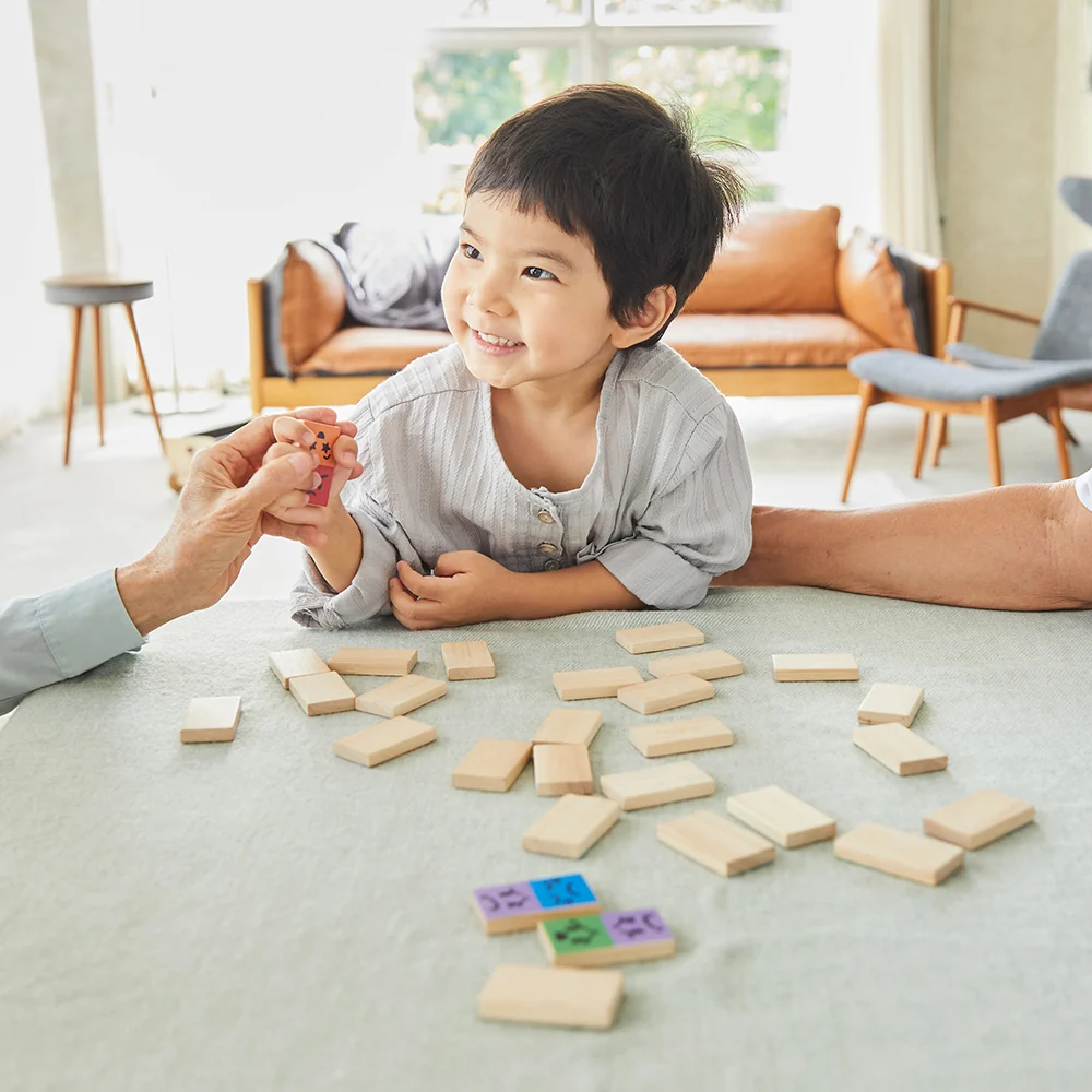 Eco-Friendly Wooden Emotion Dominoes - Image 28