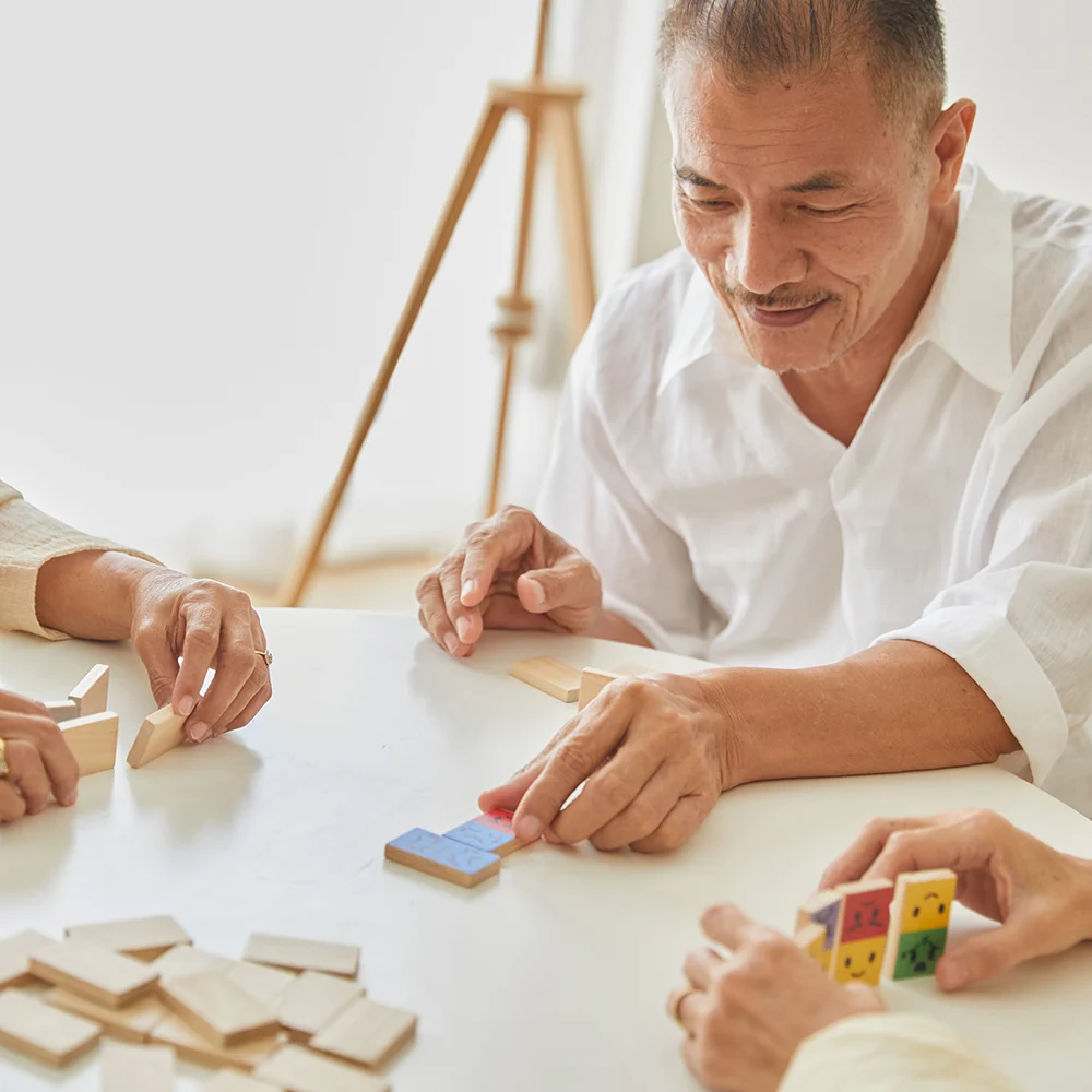 Eco-Friendly Wooden Emotion Dominoes - Image 33