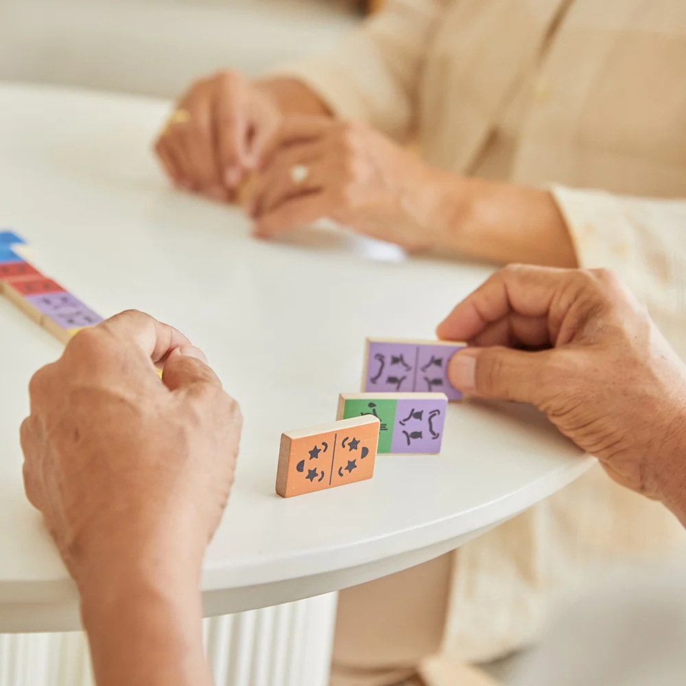 Eco-Friendly Wooden Emotion Dominoes - Image 36