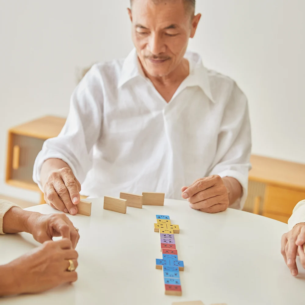 Eco-Friendly Wooden Emotion Dominoes - Image 37