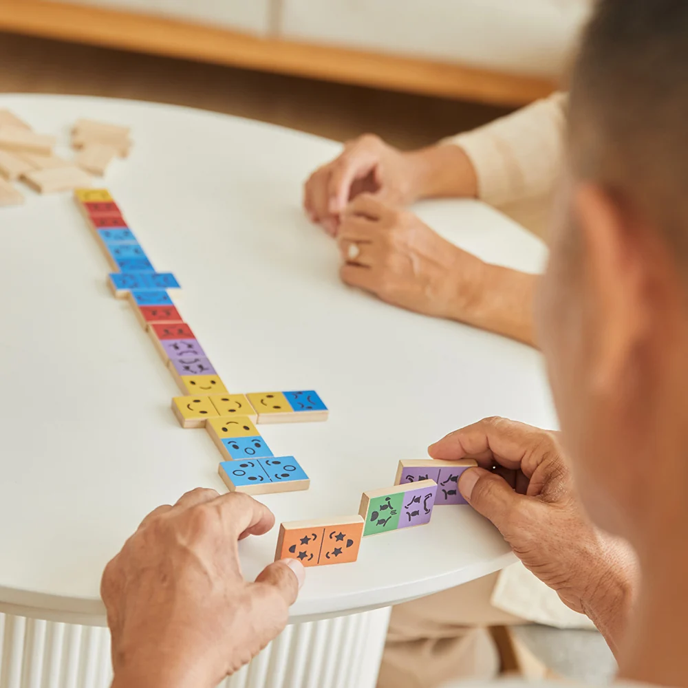 Eco-Friendly Wooden Emotion Dominoes - Image 40
