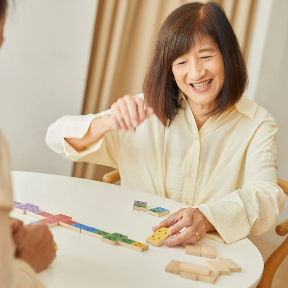 Eco-Friendly Wooden Emotion Dominoes - Image 46