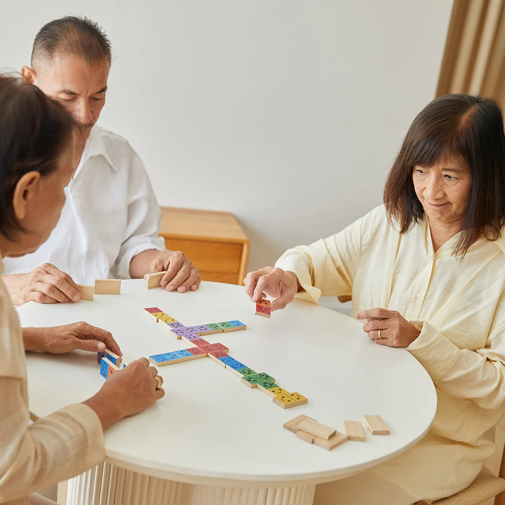 Eco-Friendly Wooden Emotion Dominoes - Image 50