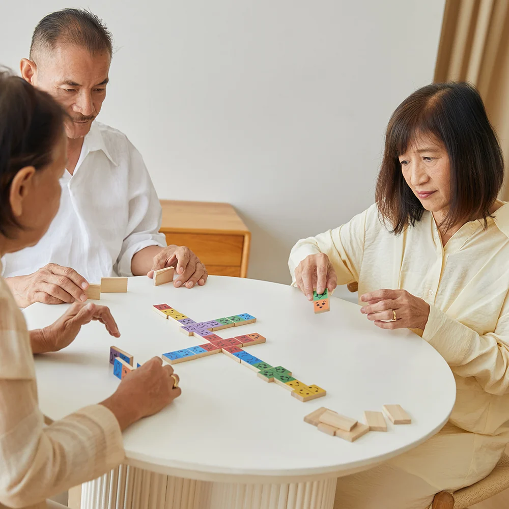 Eco-Friendly Wooden Emotion Dominoes - Image 51