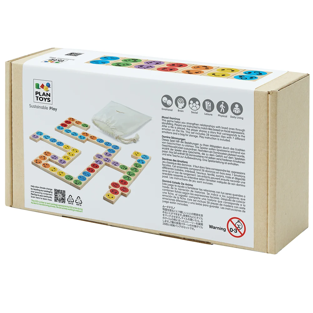 Eco-Friendly Wooden Emotion Dominoes - Image 54