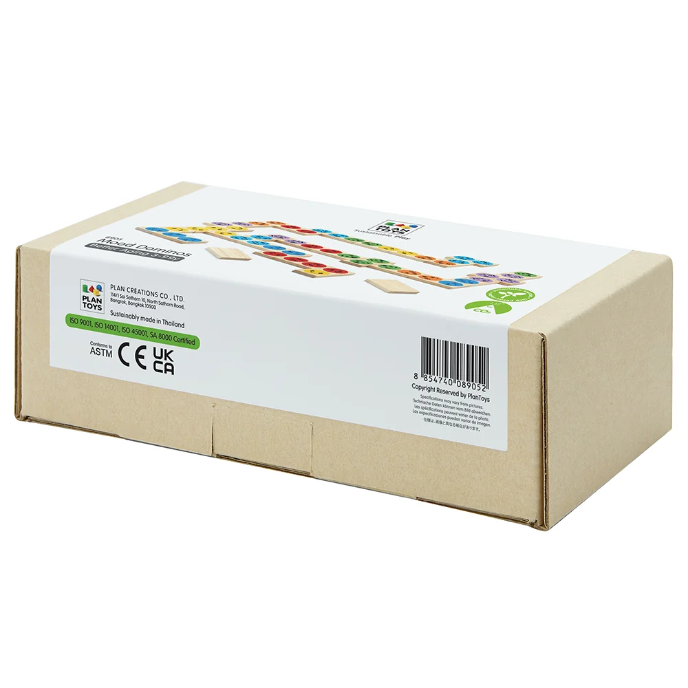 Eco-Friendly Wooden Emotion Dominoes - Image 55