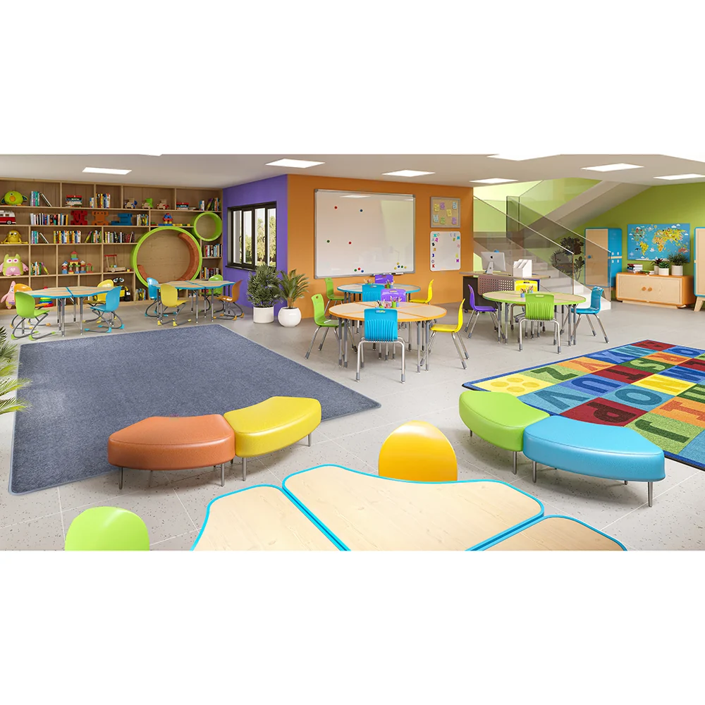 Endurance Rectangular Glacier Blue Area Rug - Image 5