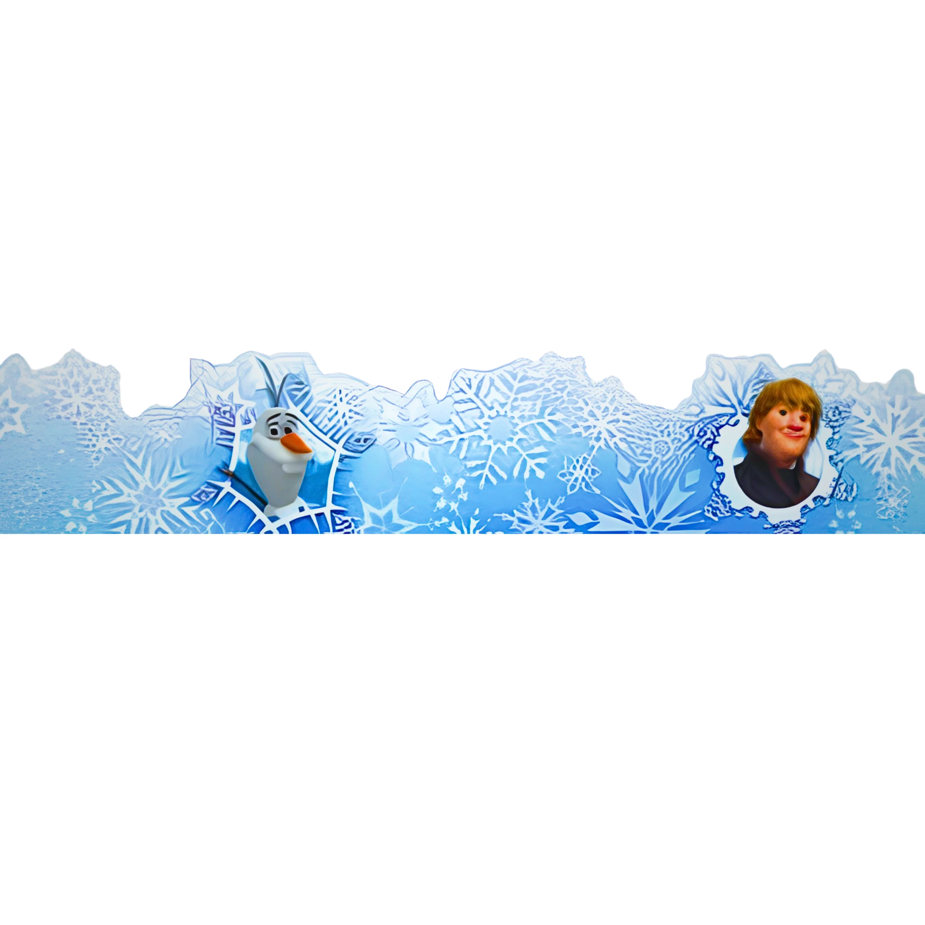 Eureka Disney Frozen Character Deco Trim Border 37 Total Ft. - Image 2