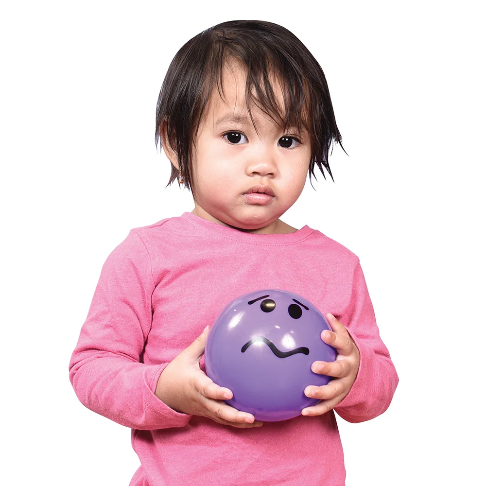 Constructive Playthings® 6-Piece Vinyl Expressive Balls Set | Emotional Development Aid - Image 7