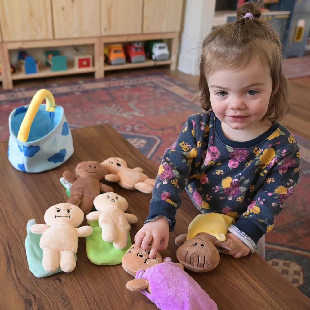 Plush Diverse Expression Baby Dolls | Cuddly Emotional Learning Dolls - Image 10