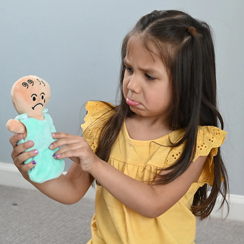 Plush Diverse Expression Baby Dolls | Cuddly Emotional Learning Dolls - Image 13