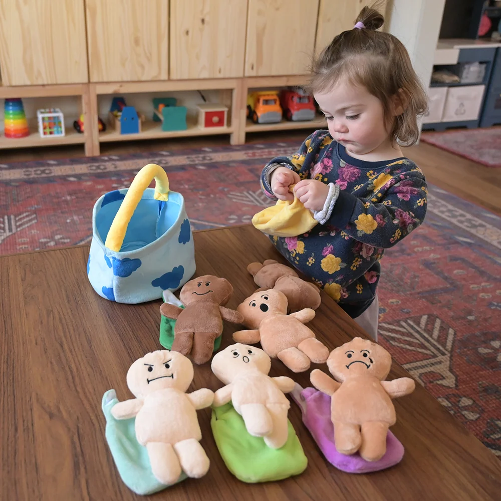 Plush Diverse Expression Baby Dolls | Cuddly Emotional Learning Dolls - Image 15