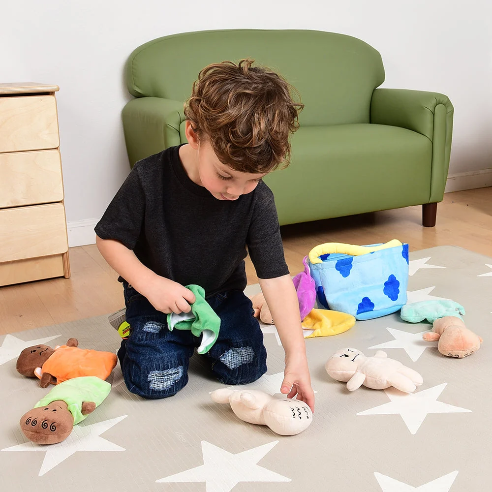Plush Diverse Expression Baby Dolls | Cuddly Emotional Learning Dolls - Image 18