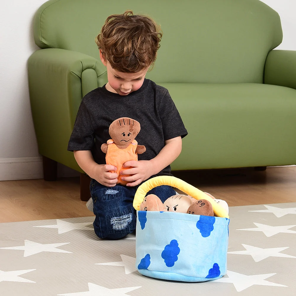 Plush Diverse Expression Baby Dolls | Cuddly Emotional Learning Dolls - Image 19
