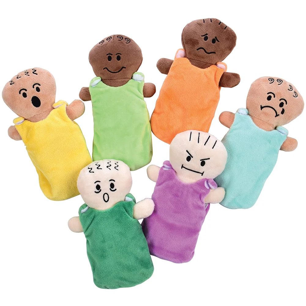 Plush Diverse Expression Baby Dolls | Cuddly Emotional Learning Dolls - Image 5