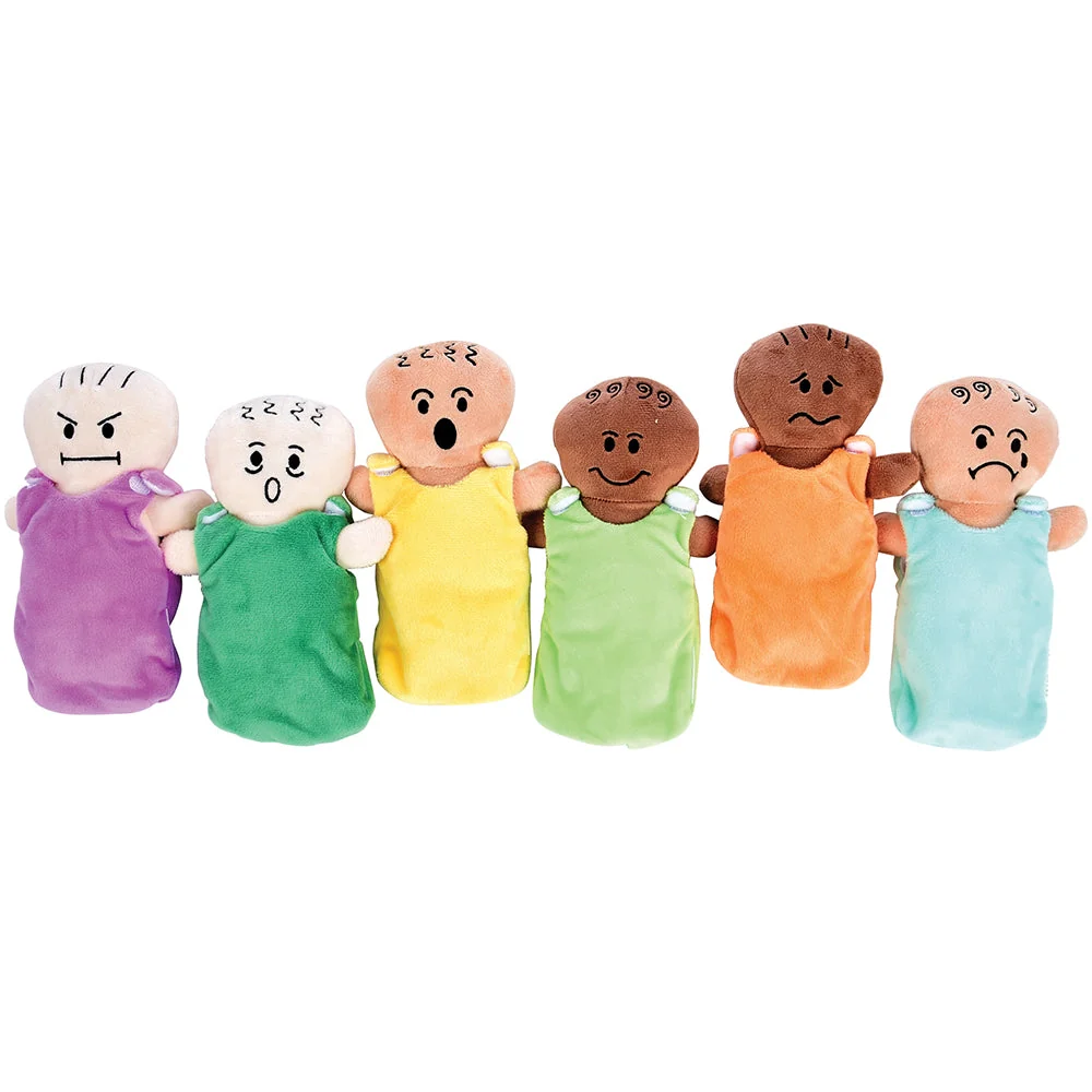 Plush Diverse Expression Baby Dolls | Cuddly Emotional Learning Dolls - Image 6