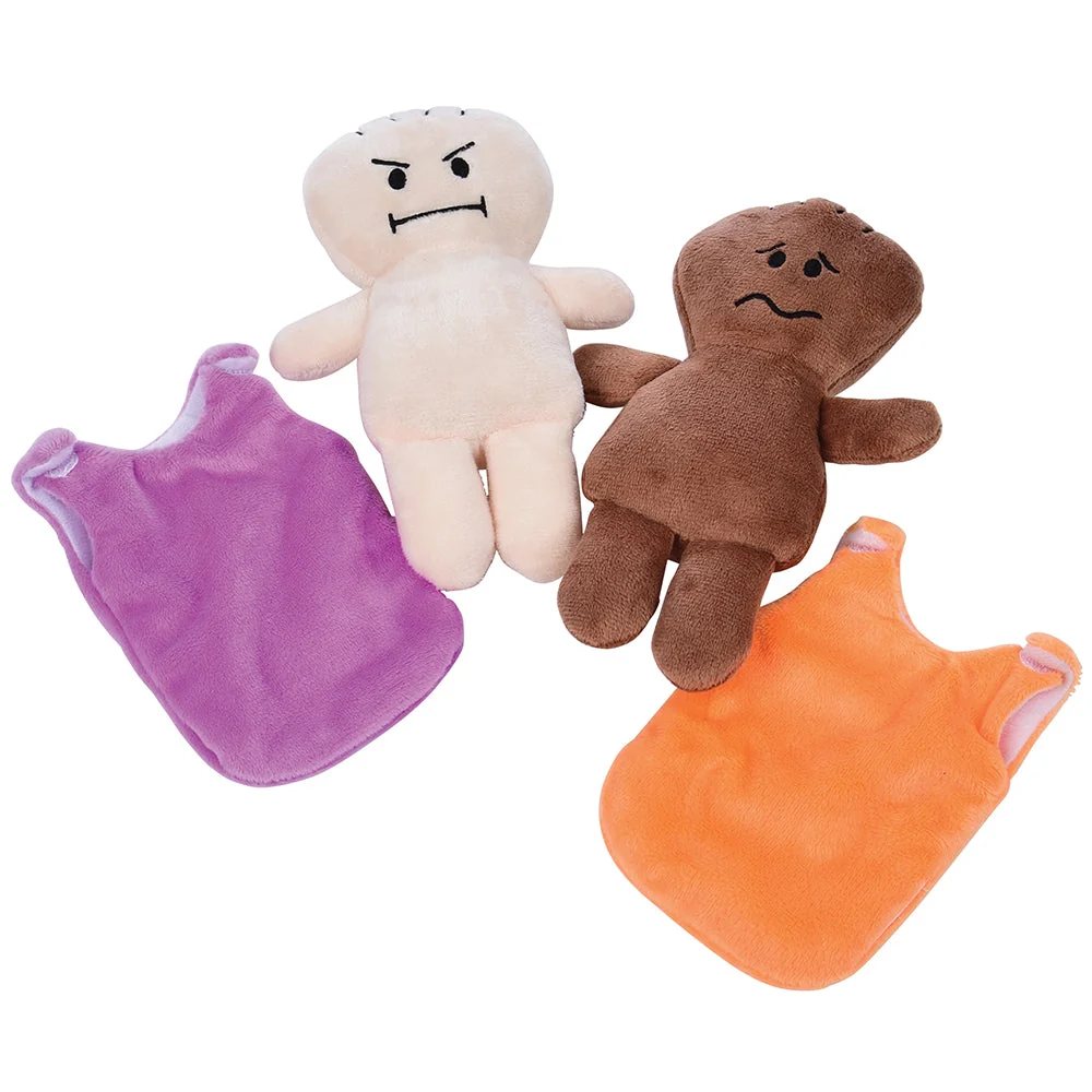 Plush Diverse Expression Baby Dolls | Cuddly Emotional Learning Dolls - Image 7