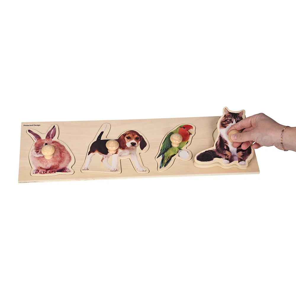 Extra Wide Knobbed Puzzle - Pets - Image 3