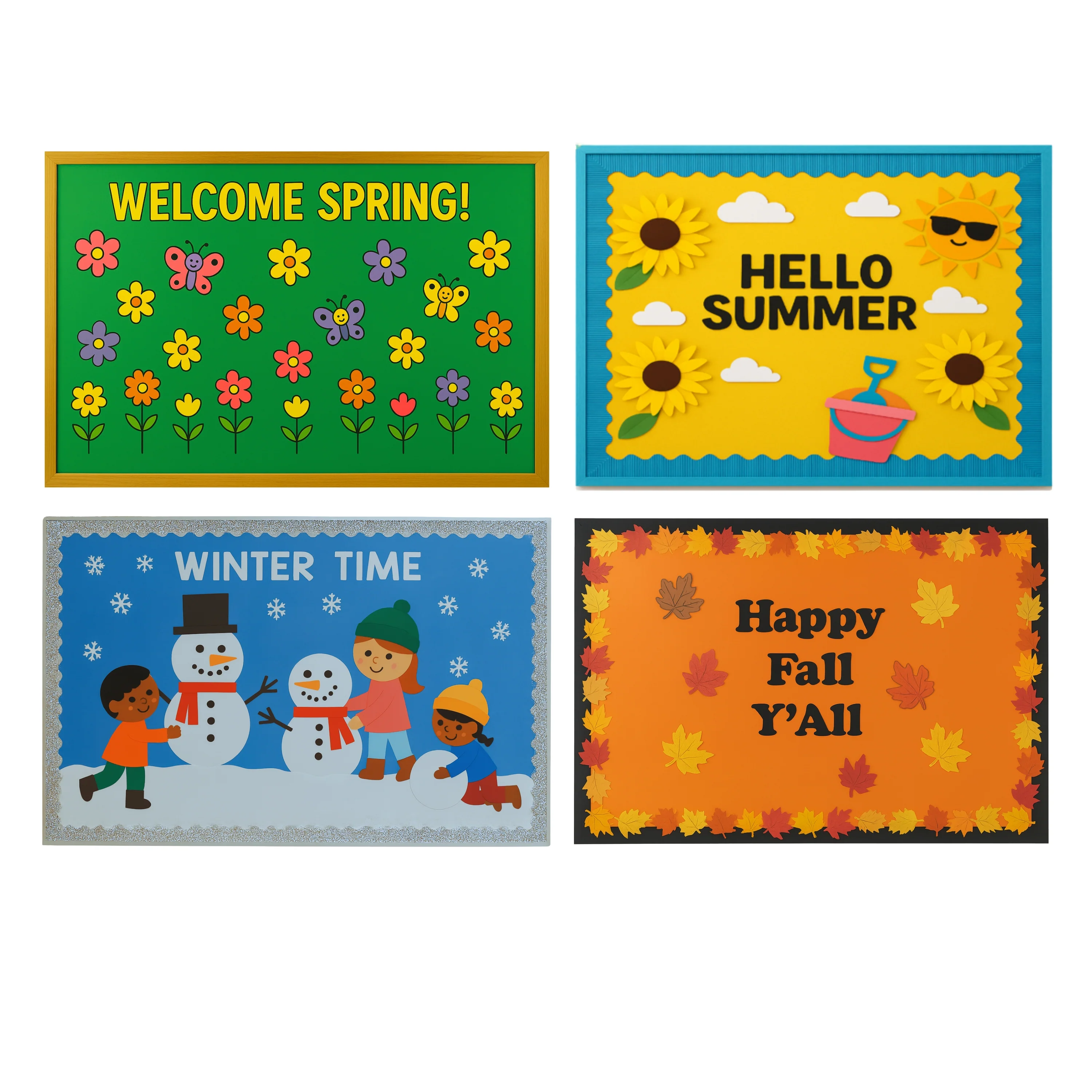 Fadeless Bulletin Board Paper Bundle | Set of 4 Vibrant, Fade-Resistant Rolls for Classroom & Crafts - Image 2