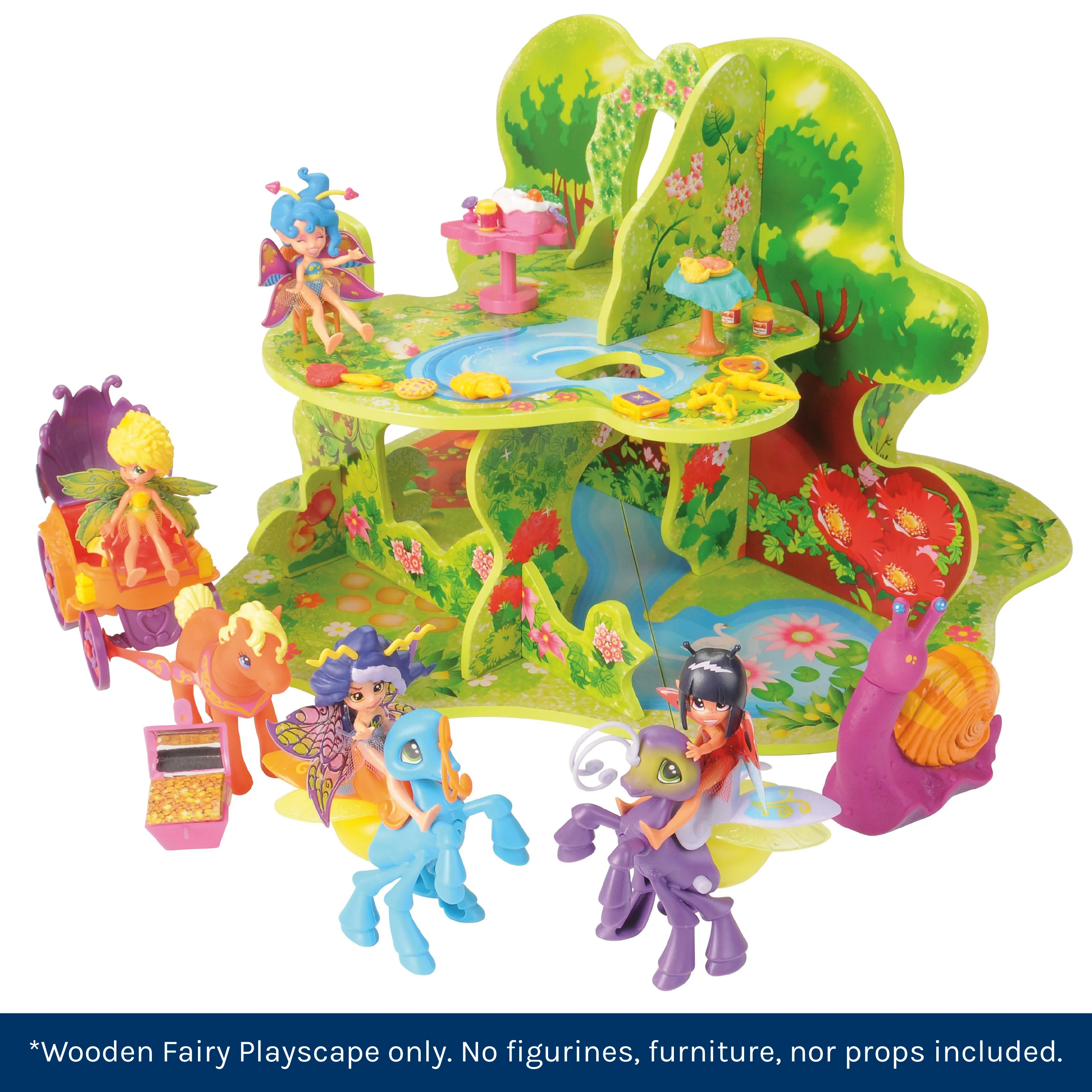 Wooden Small World Forest 3D Playscape – A Whimsical Setting for Preschool Storytelling and Exploration - Image 6