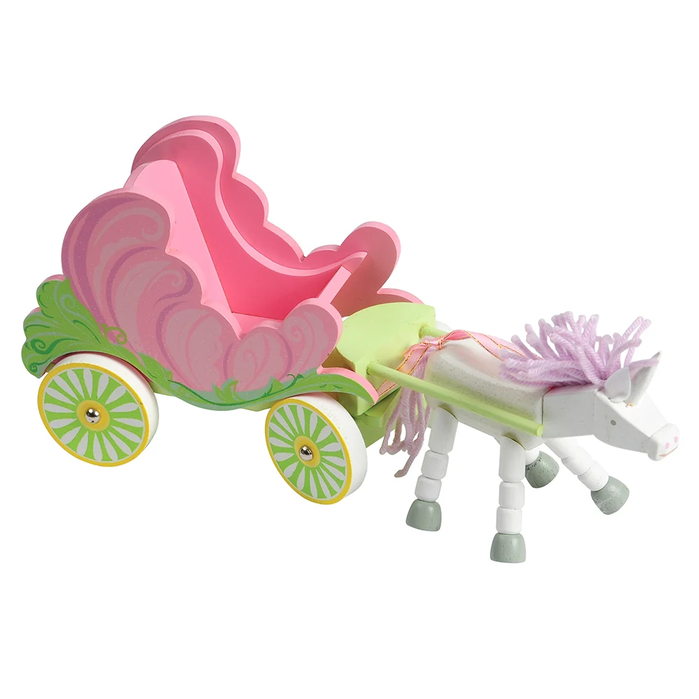 Wooden Fairytale Furniture & Accessories | 38-Piece Hand-Painted Playset - Image 5