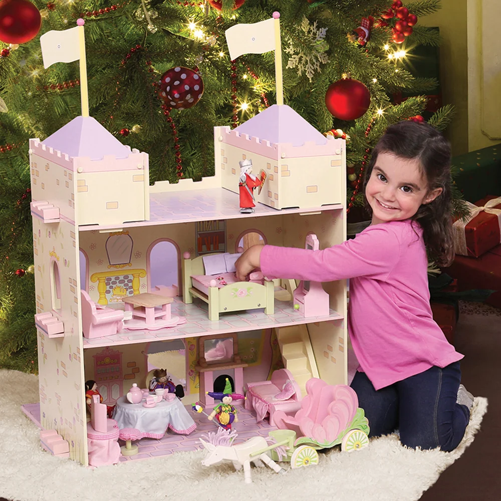 Wooden Fairytale Furniture & Accessories | 38-Piece Hand-Painted Playset - Image 6