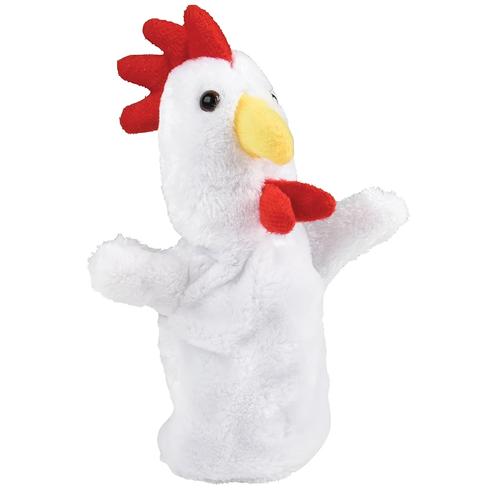 Farm Animal Plush Puppet - Rooster - Image 3
