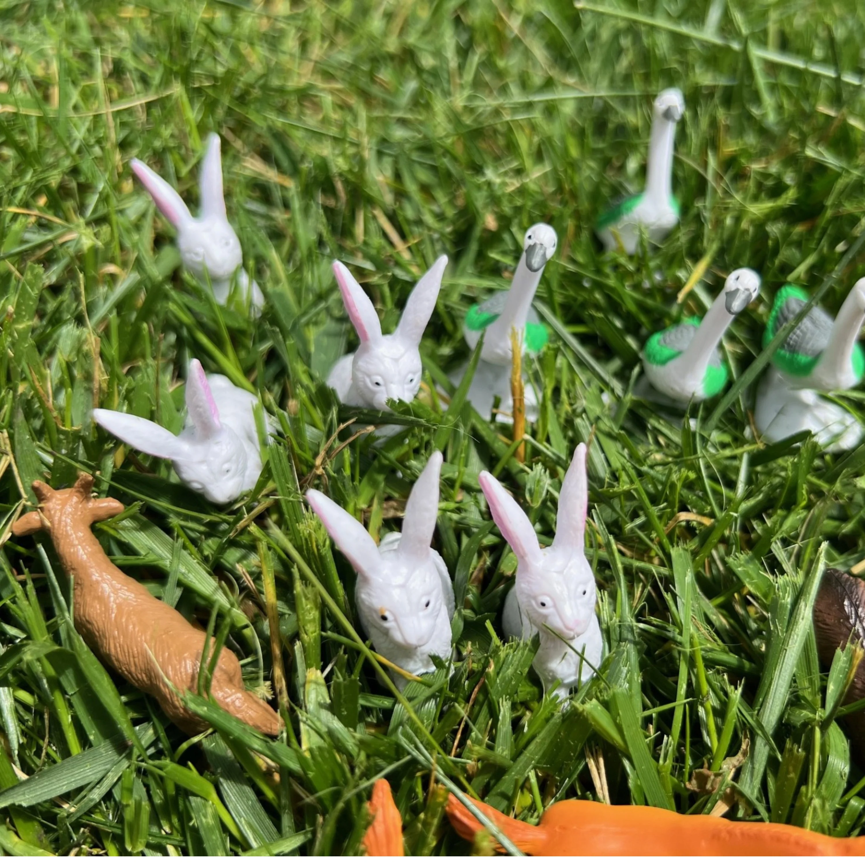 Mini Farm Animal Figures Set – 108 Vinyl Animals for Counting, Sorting & Learning - Image 6