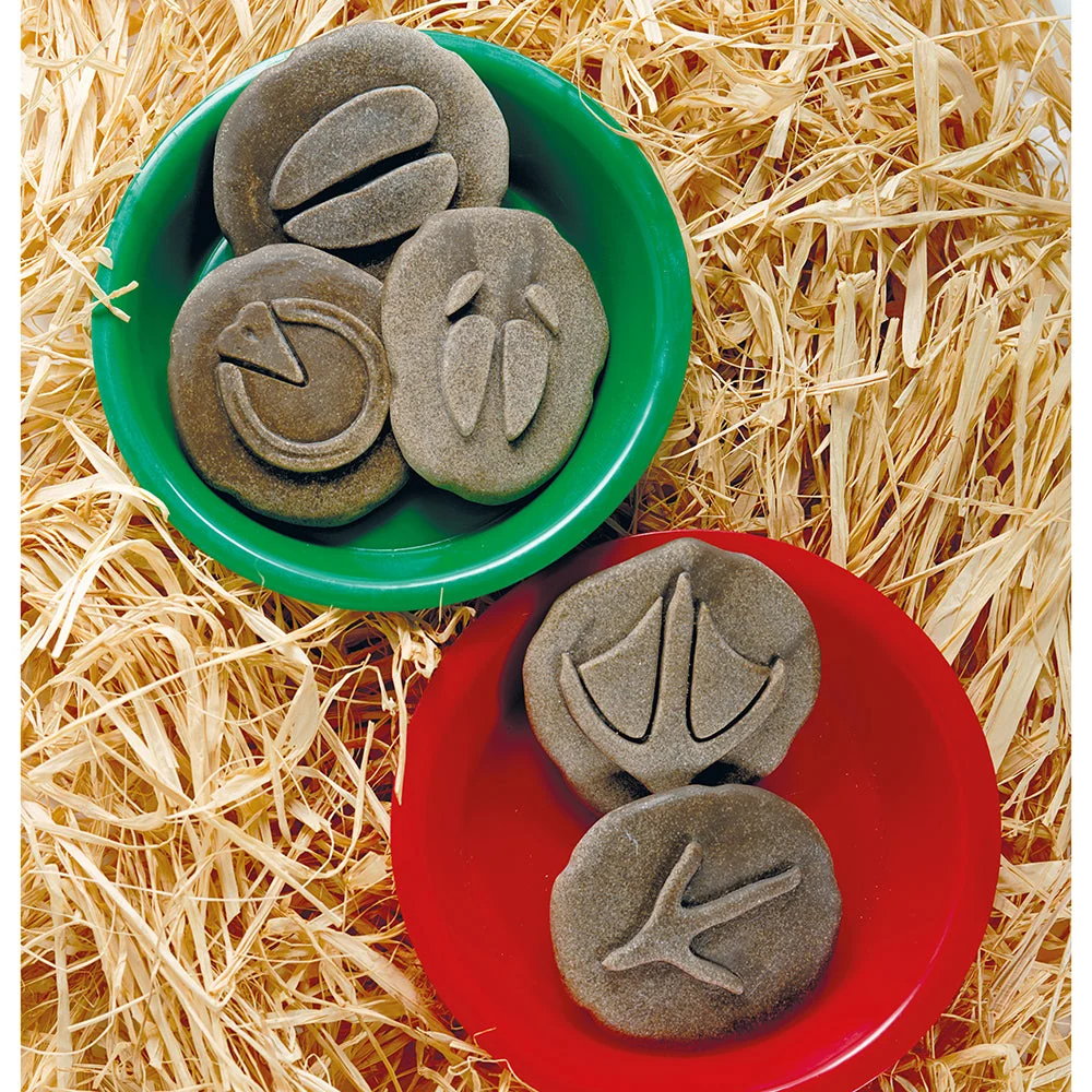 Yellow Door® Let's Investigate Farm Yard Footprints Double-Sided Animal Stones - Image 2