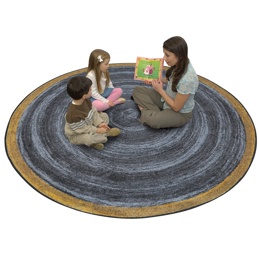 Feeling Natural Slate Circular Area Rug - Image 5