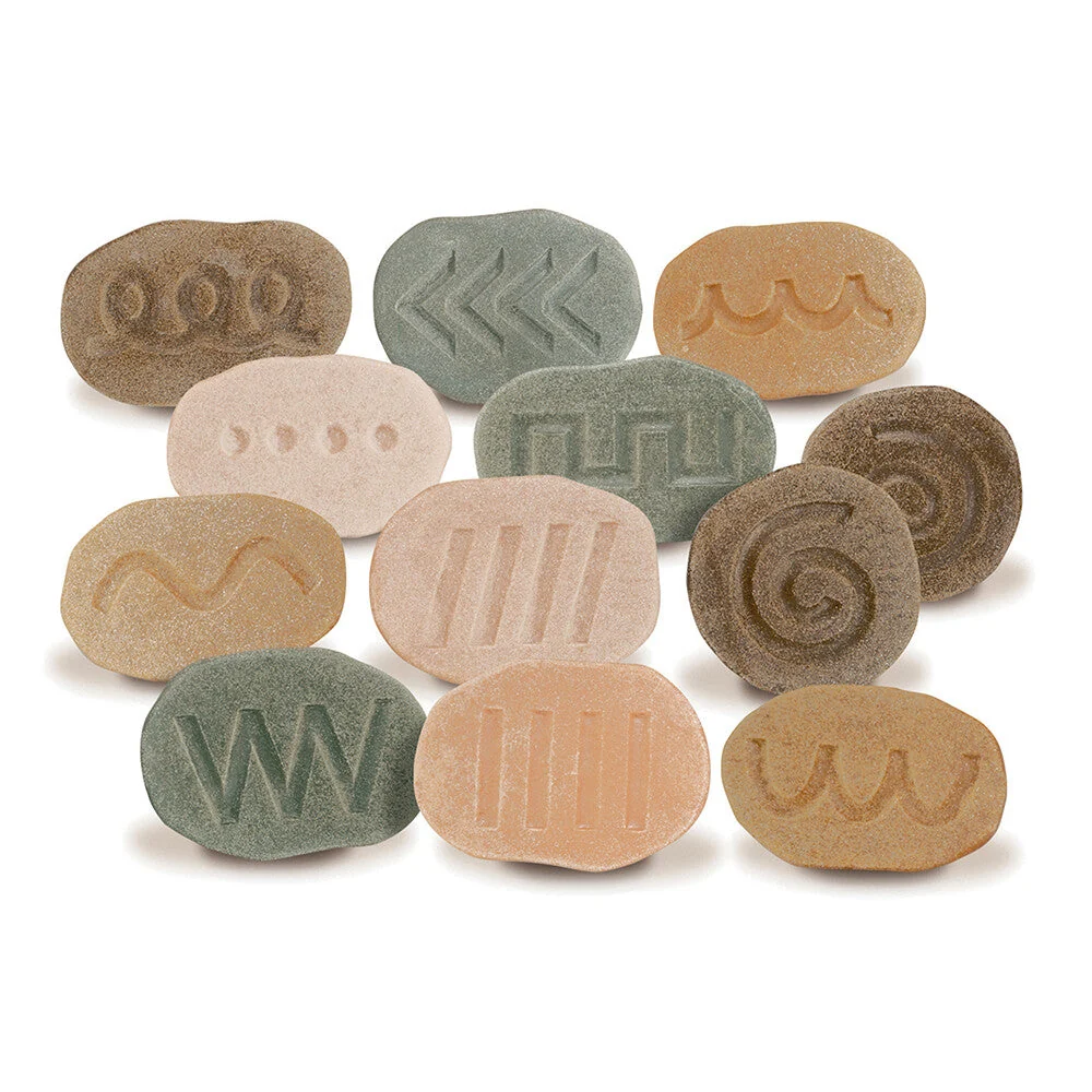 Yellow Door® Feels-Write Pre-Writing Tactile Stones - Image 4
