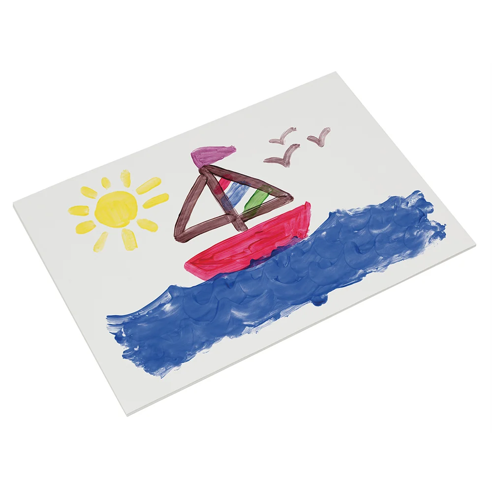 Finger Paint Art Paper | Large 16"x22" 100-Pack Glazed Sheets - Image 2