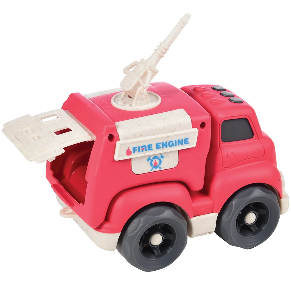 Eco-Friendly Fire Engine Toy - Image 3