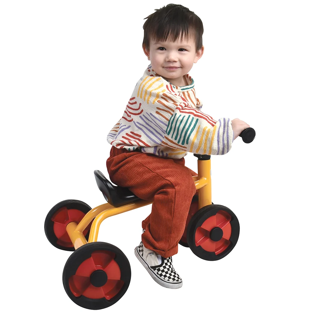First Wheeler Toddler Bike | Low Frame Wide-Track Stability Ride-On - Image 5