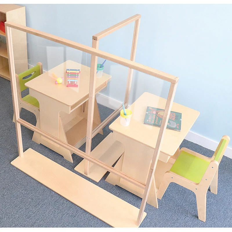 Floor Standing Acrylic Partition - Image 3