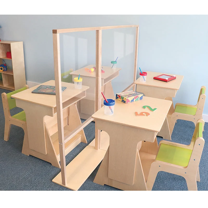 Floor Standing Acrylic Partition - Image 4