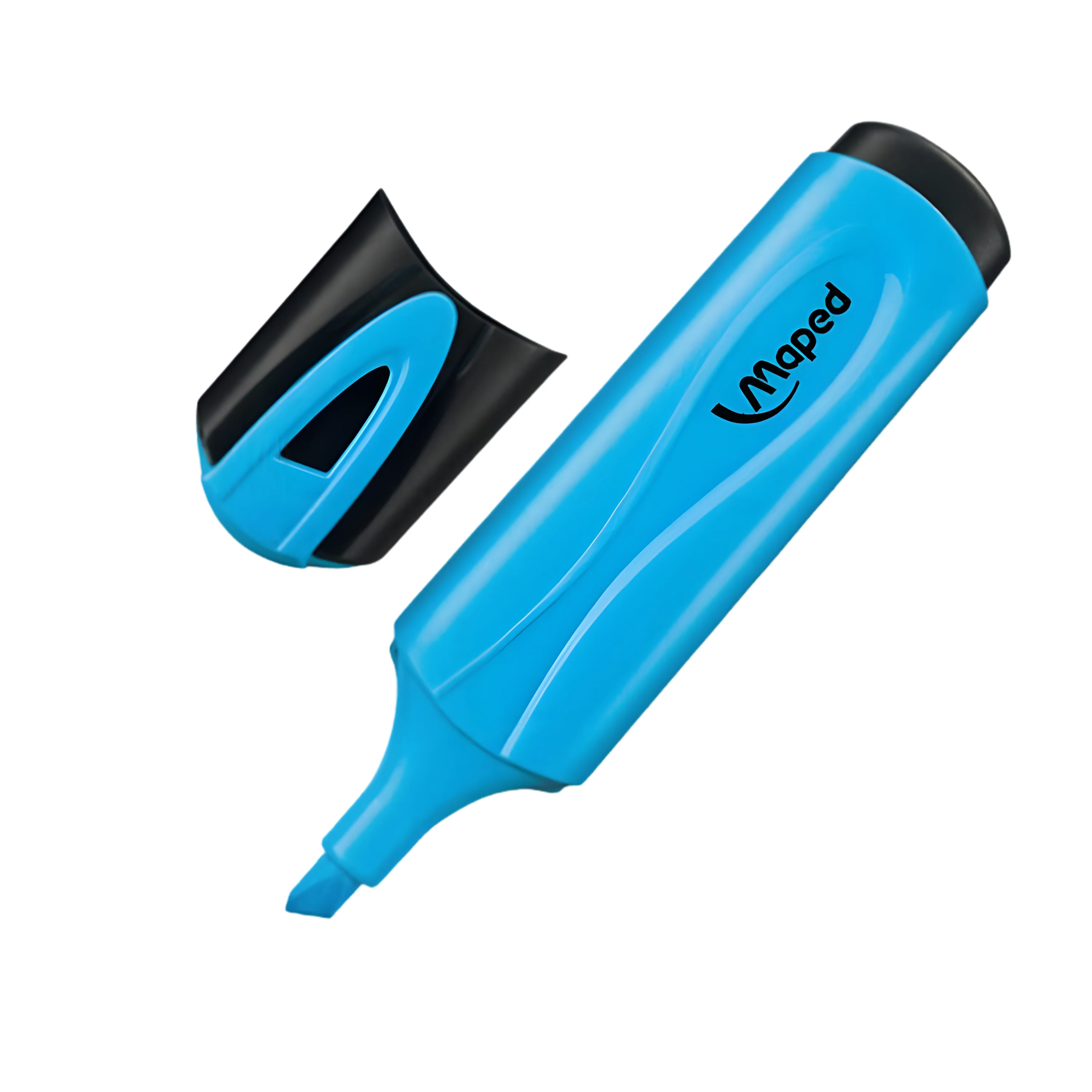 Fluorescent Blue Highlighter – Chisel Tip (1–5 mm) - Image 3