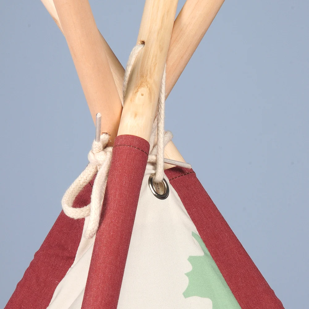 Calming Corner Indoor Tee Pee | 64 Inch High | Durable Canvas TeePee - Image 6