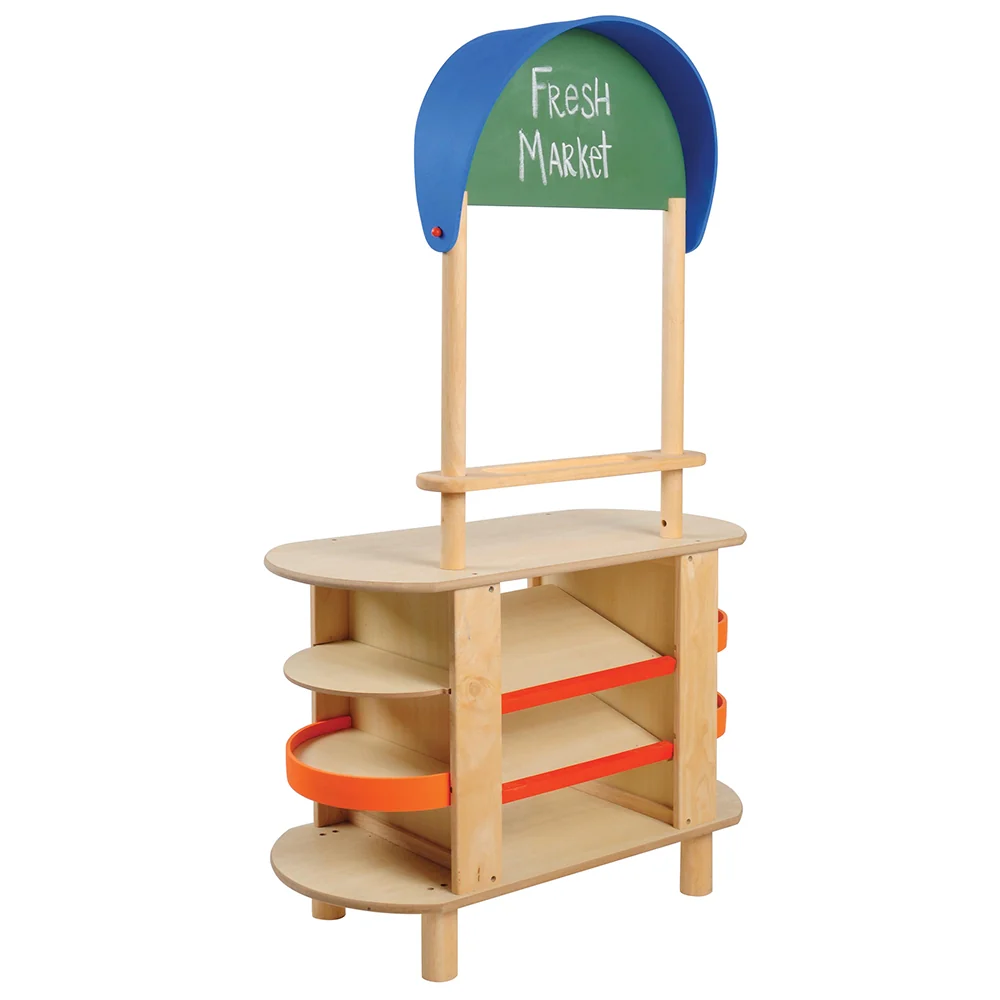 Fun-Fresh Market Stall | Child-Sized Pretend Play Furniture - Image 5
