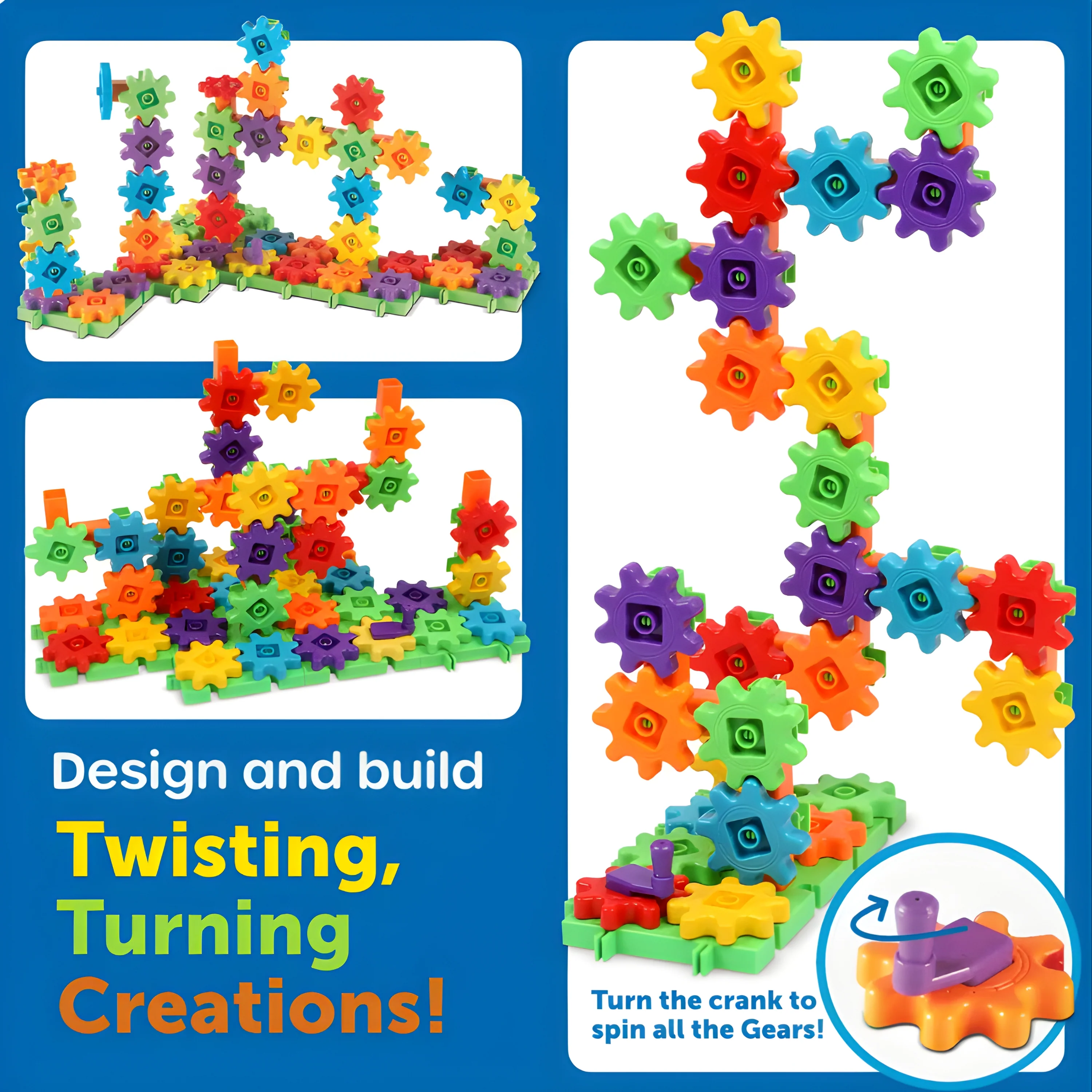 Gears! Gears! Gears!® 150-Piece Building Set - Image 3