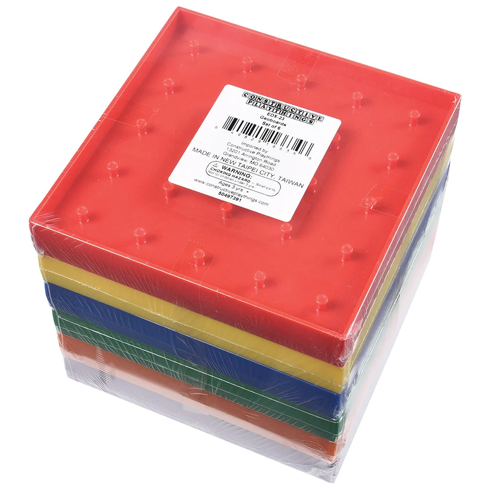 Colorful Double-Sided Geoboards Set | Explore Shapes & Symmetry - Image 13
