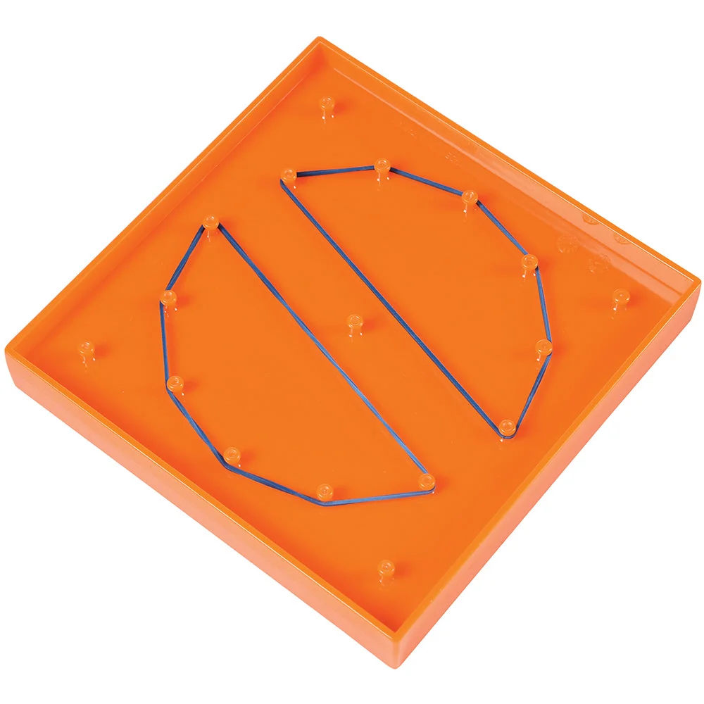 Colorful Double-Sided Geoboards Set | Explore Shapes & Symmetry - Image 5